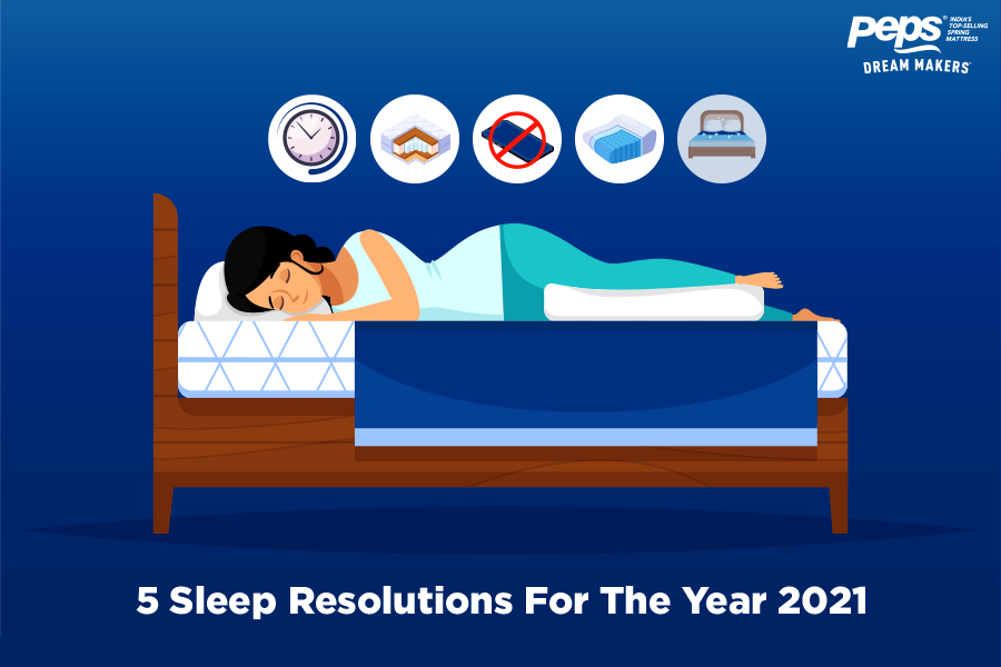 5 Sleep Resolutions for The Year 2021