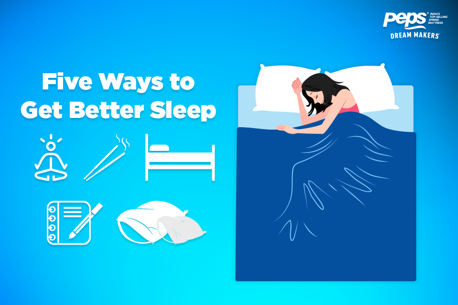 Five Ways to Get Better Sleep