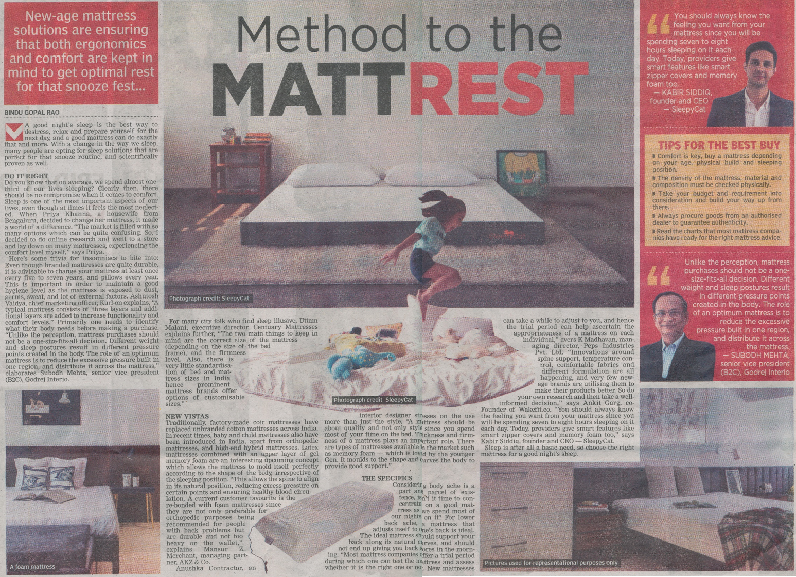 Method to the matt’rest’