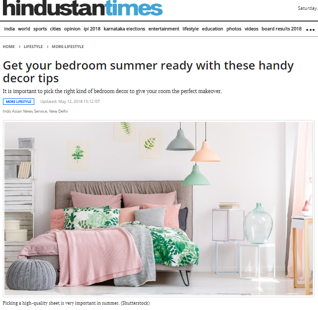 Get your bedroom summer ready with these handy decor tips